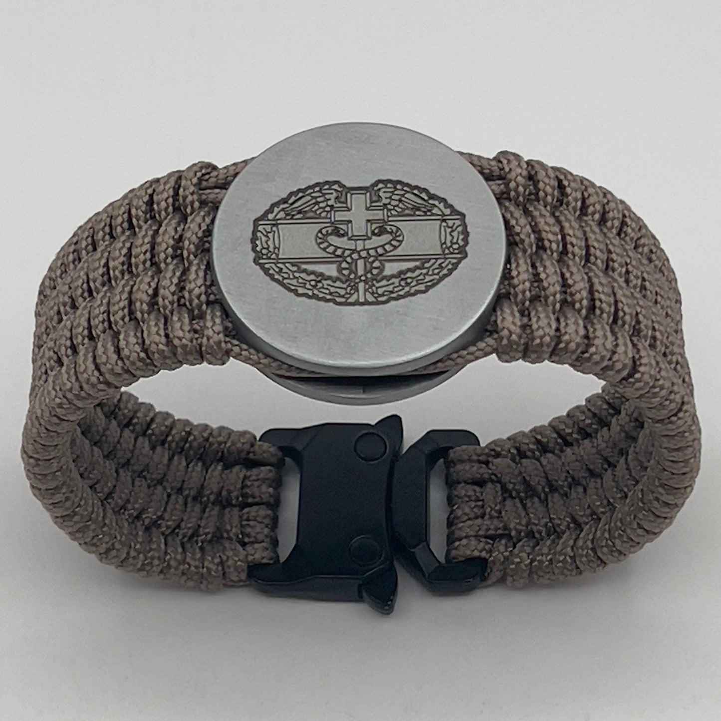 Tan US Army Combat Medic badge bracelet