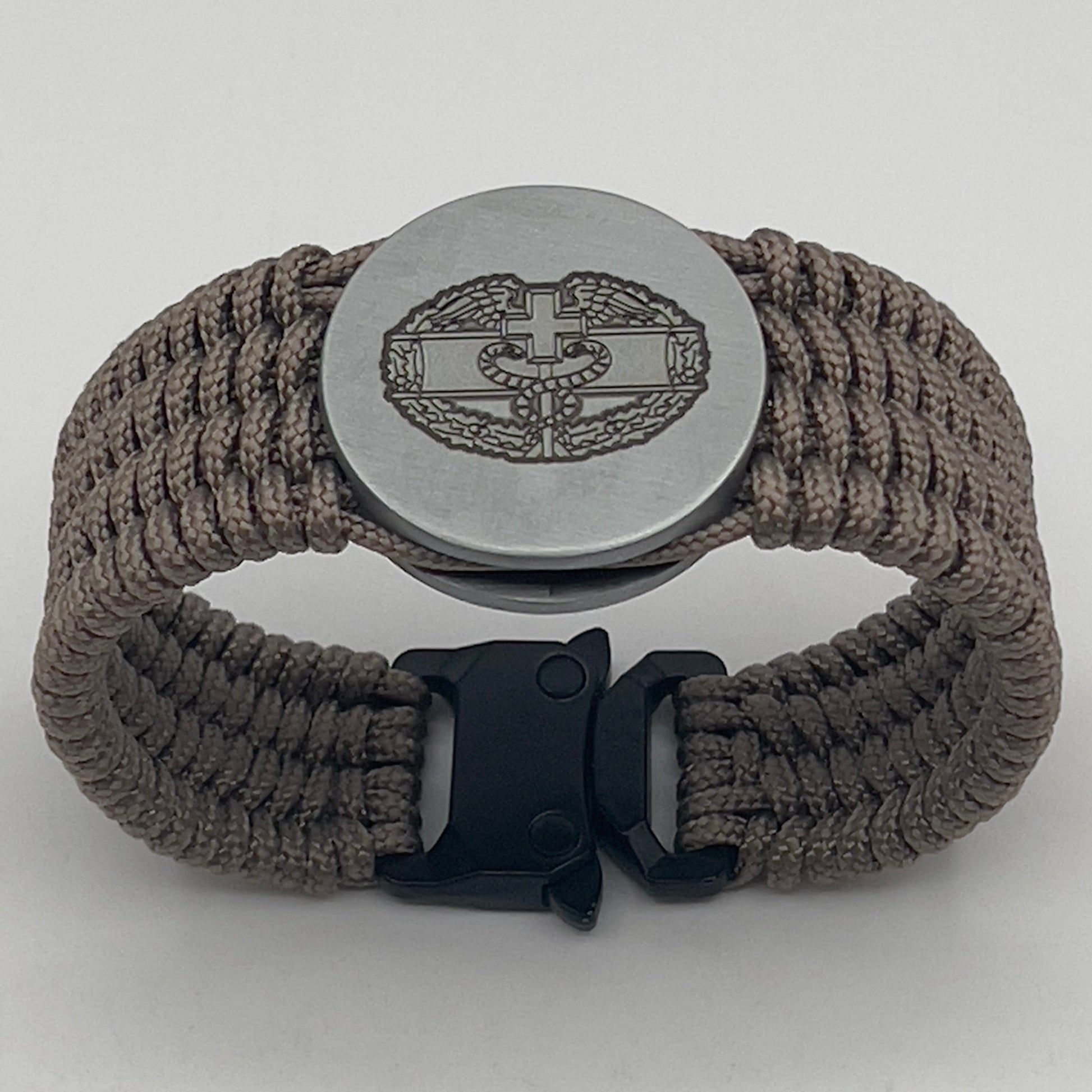 Tan US Army Combat Medic badge bracelet