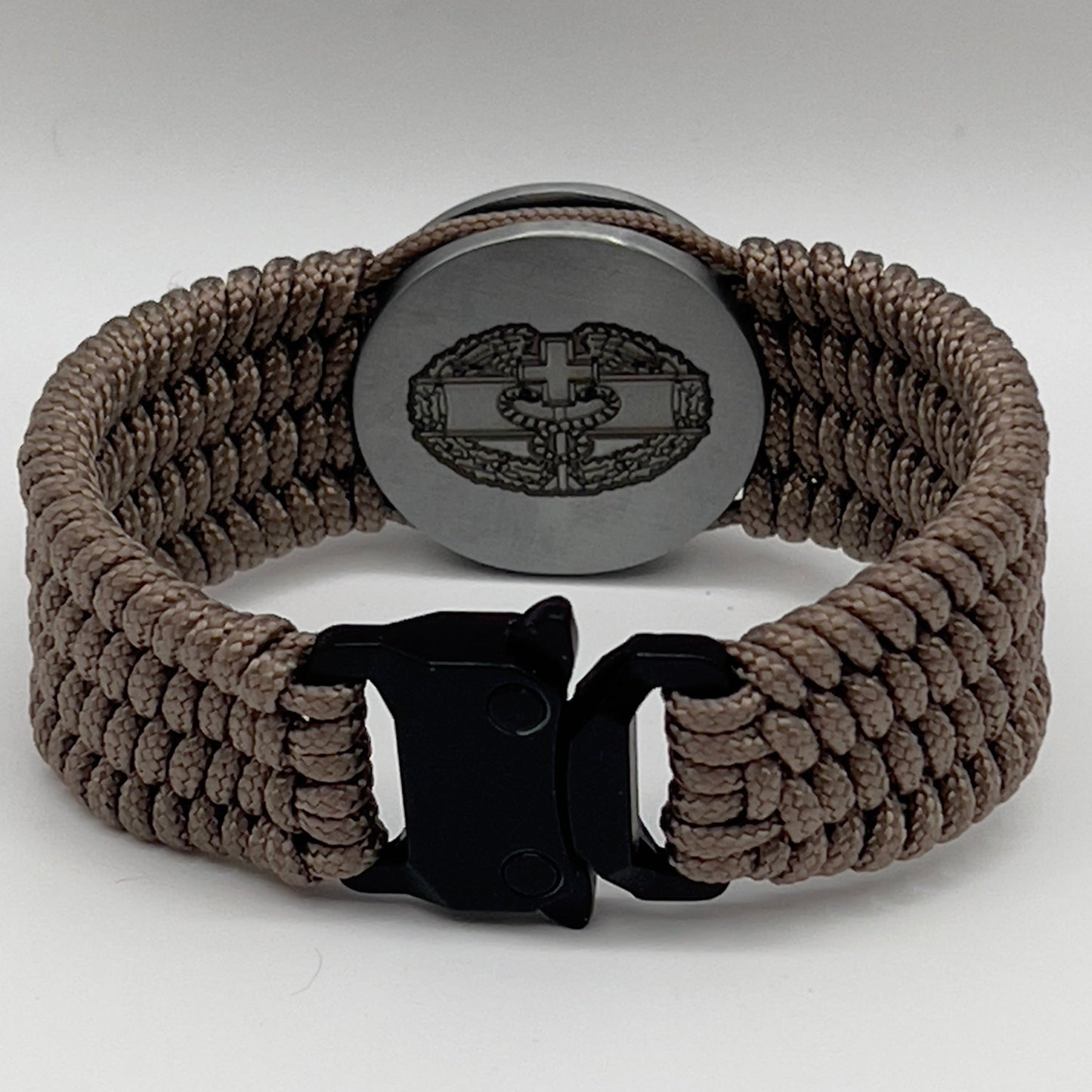 Tan US Army Combat Medic badge bracelet