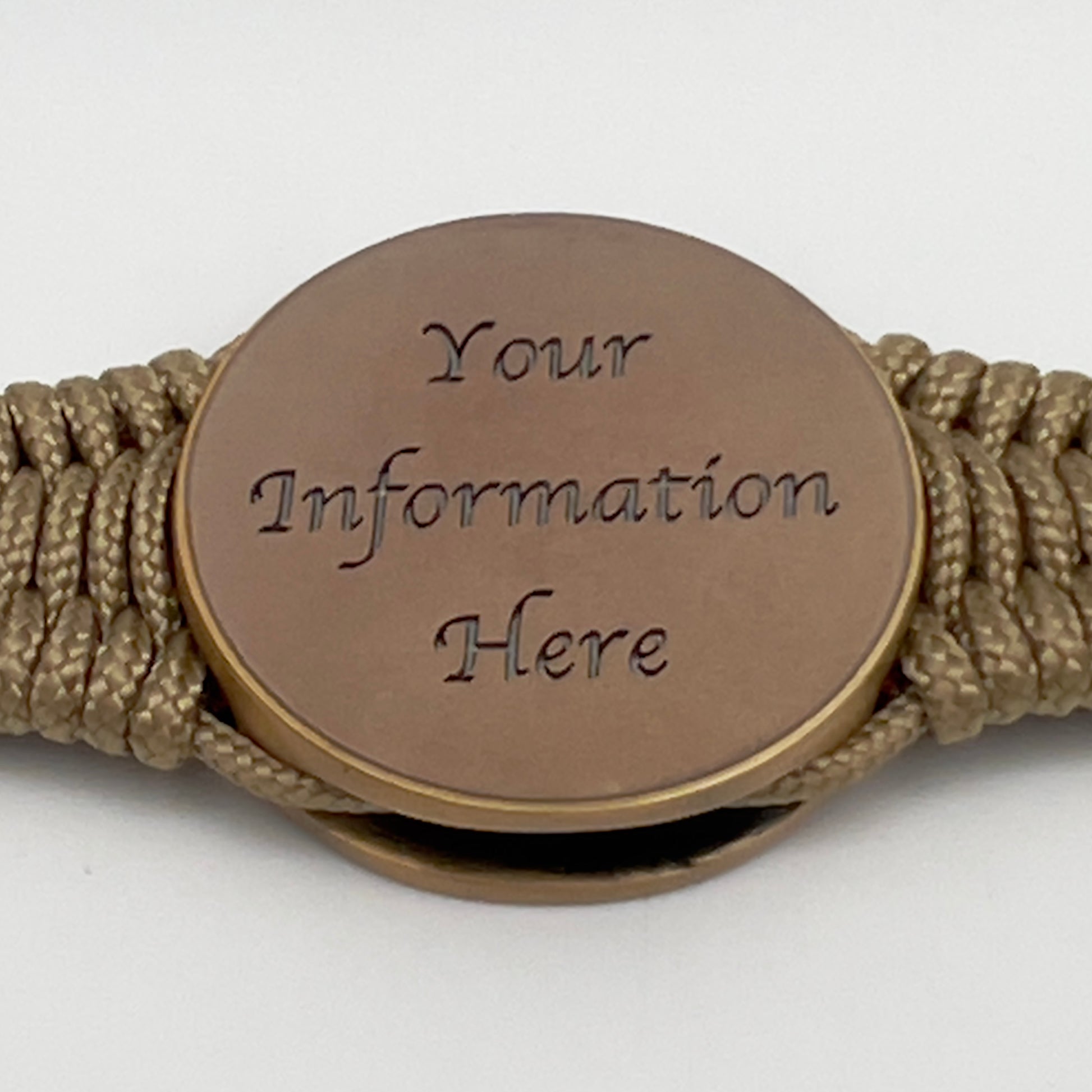 Thin, narrow, very thin and flexible and comfortable braided United States Marine Corps bracelet featuring a 24K antique gold plated USMC Eagle Globe and Anchor medallion, a gold Cobra style tactical buckle and woven with gold Type-1 paracord and Imperial Red and Black nano cord.