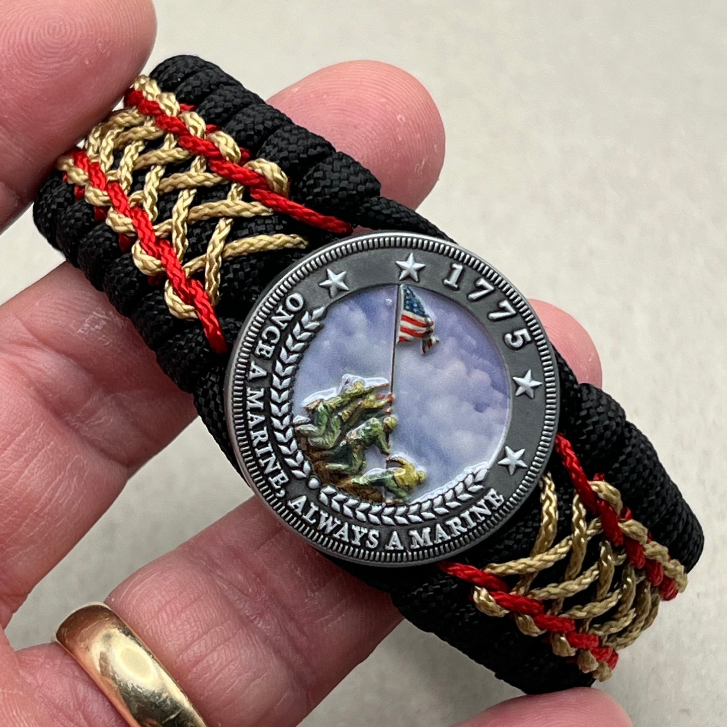 US Marine Corps Iwo Jima bracelet