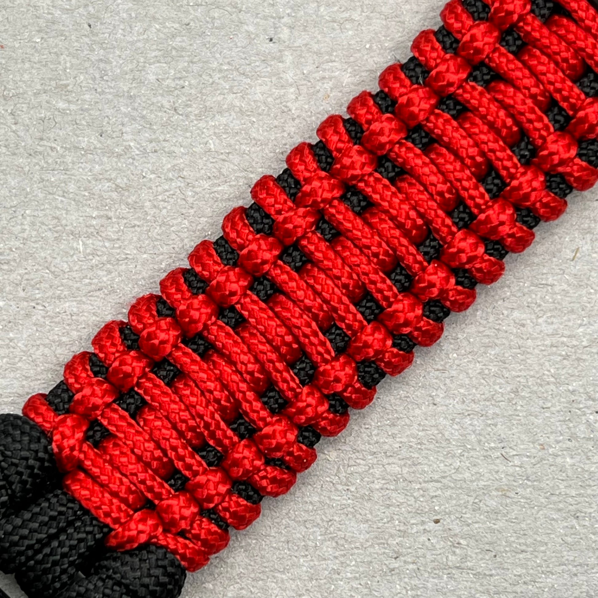 handcrafted paracord bracelet