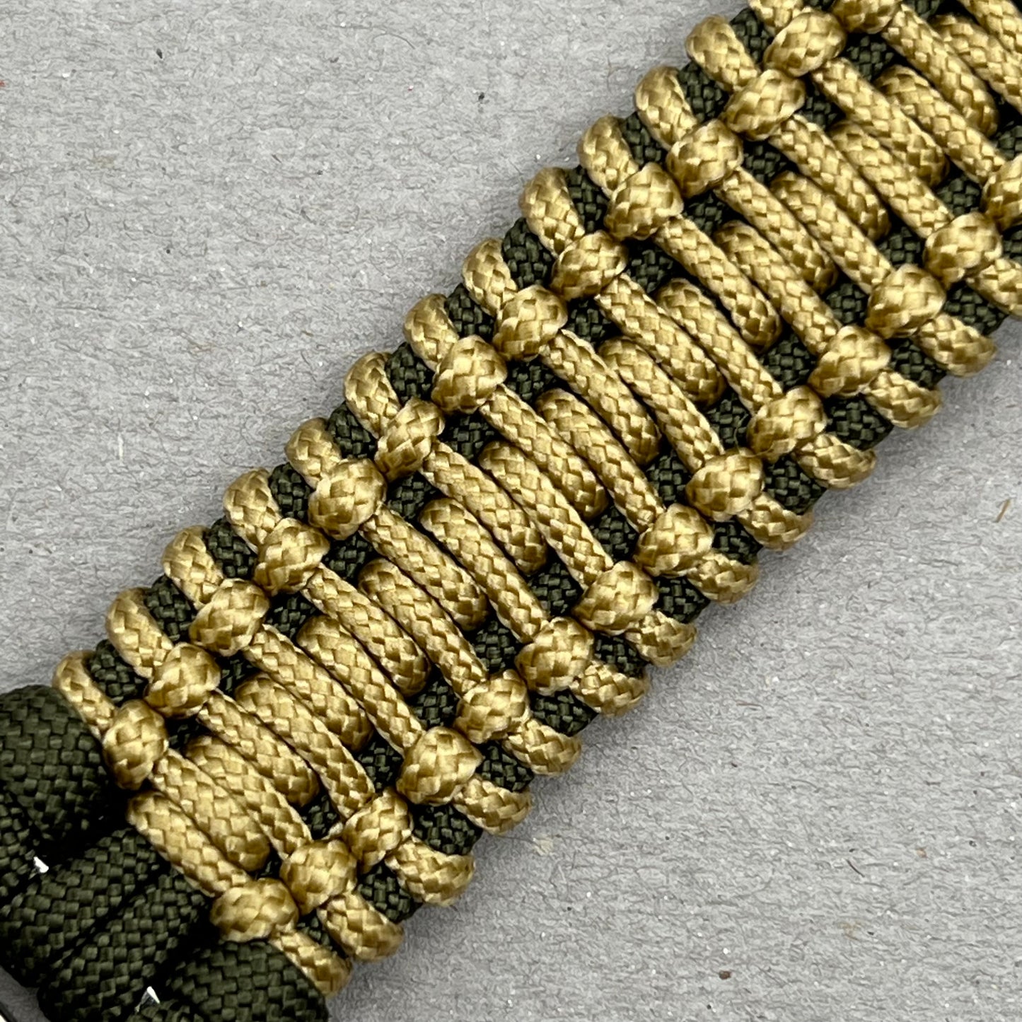 handcrafted paracord bracelet