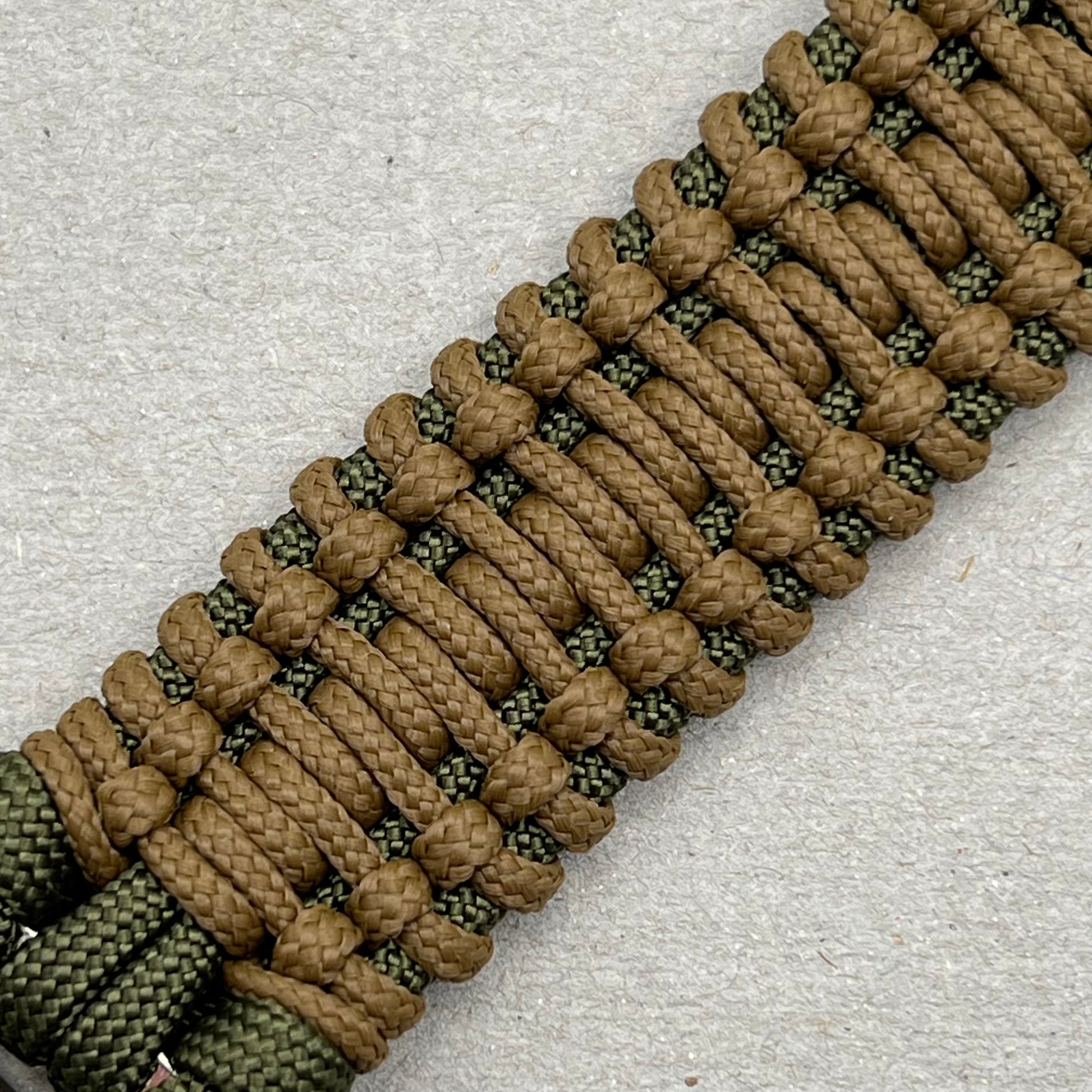 handcrafted paracord bracelet