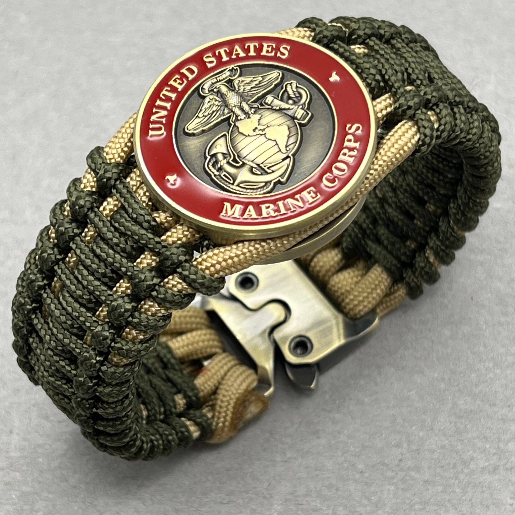 United States Marine Corps paracord bracelet