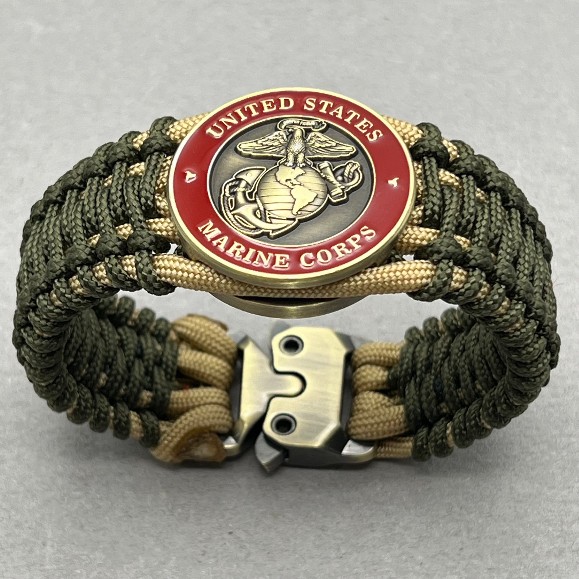 United States Marine Corps paracord bracelet