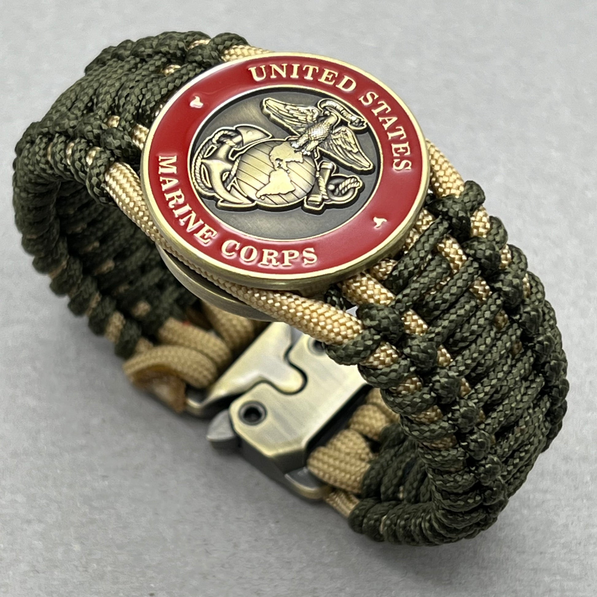 United States Marine Corps paracord bracelet