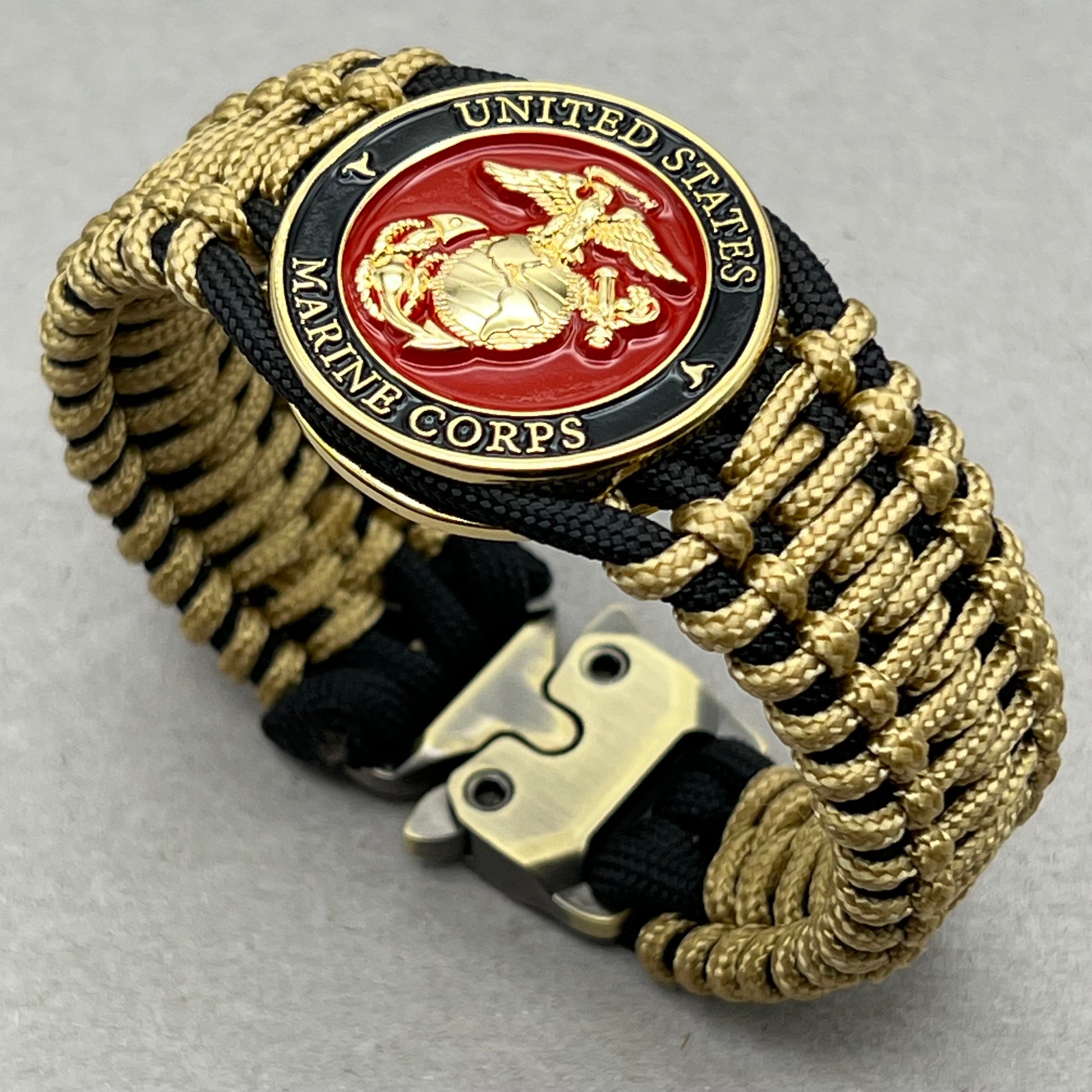 United States Marine Corps paracord bracelet