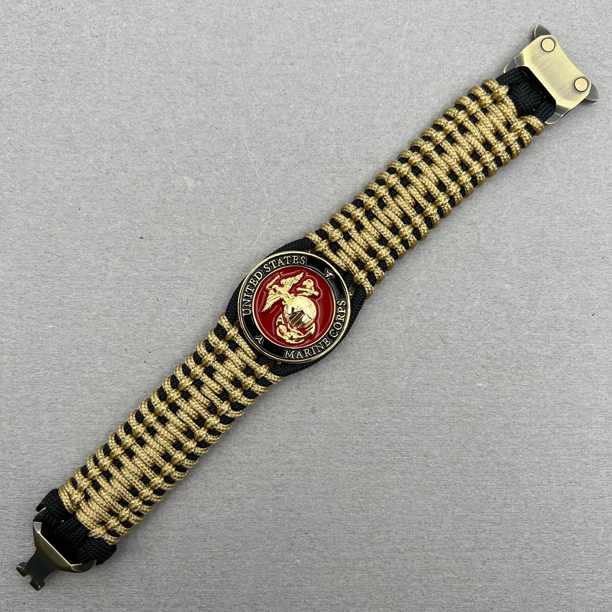 United States Marine Corps paracord bracelet