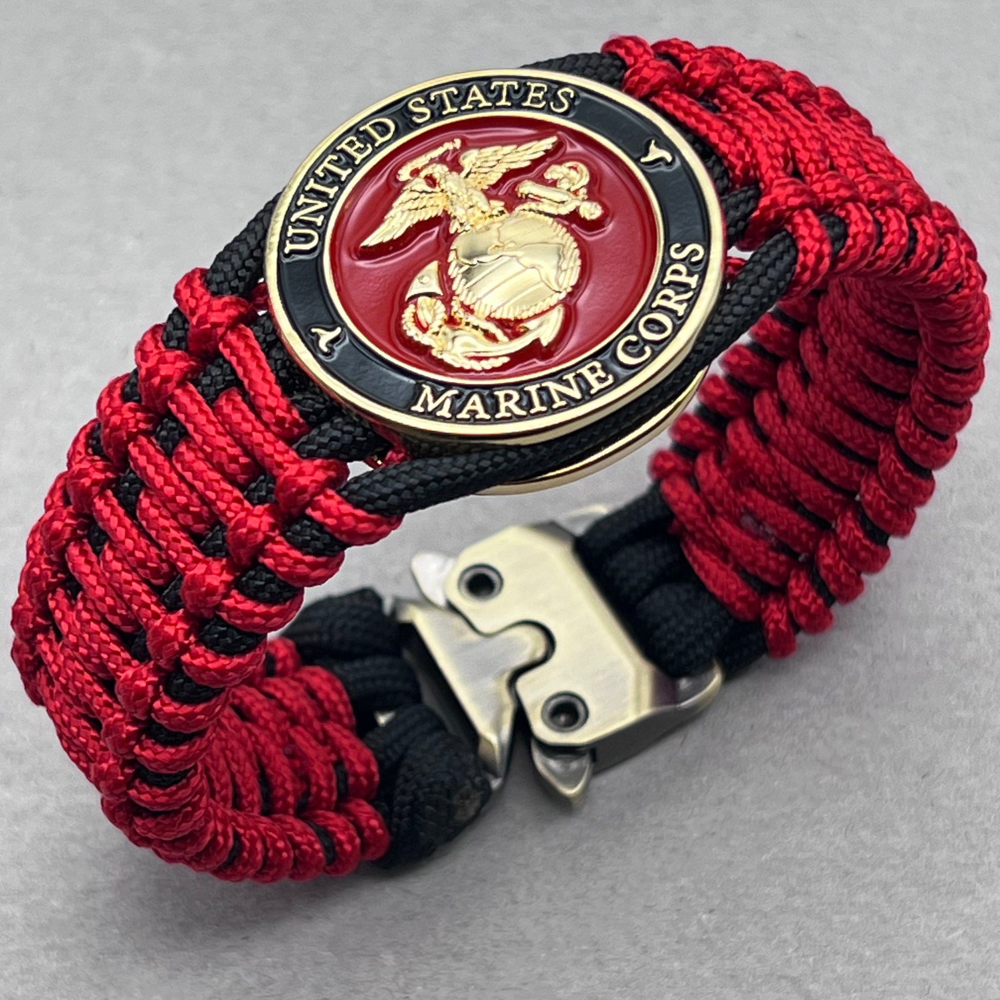 United States Marine Corps paracord bracelet