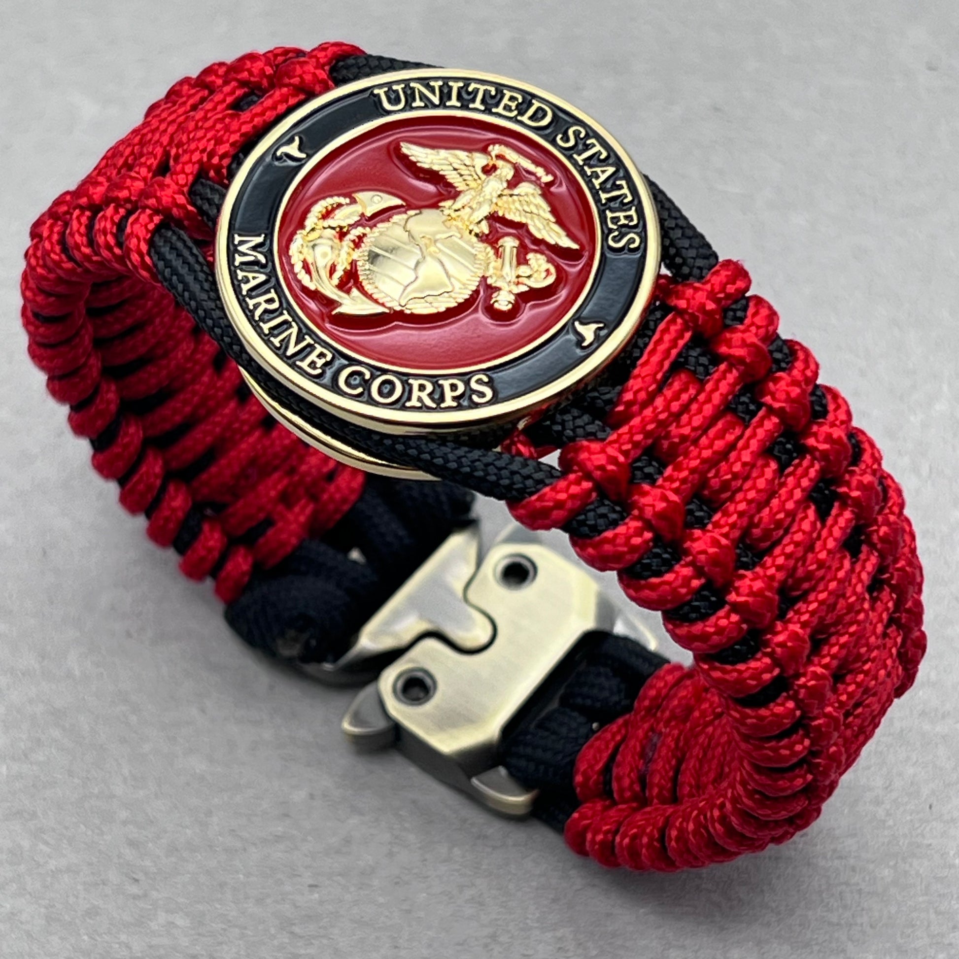 United States Marine Corps paracord bracelet