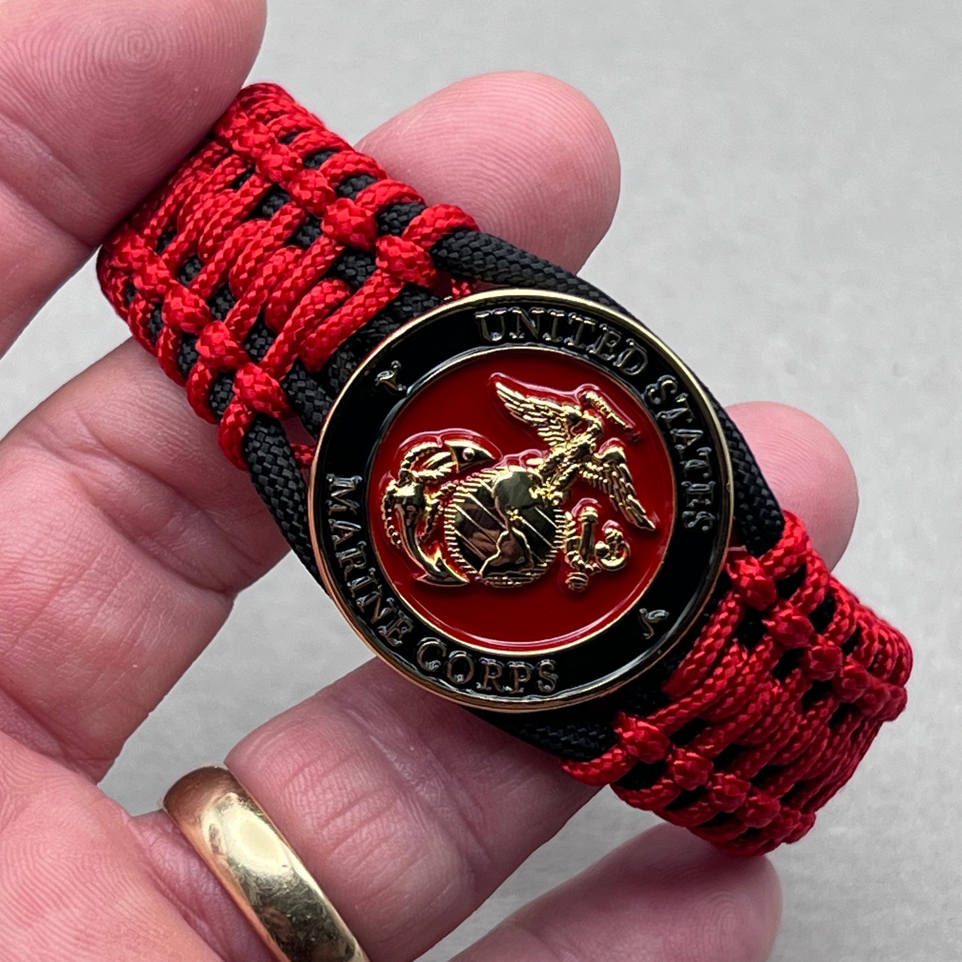 United States Marine Corps paracord bracelet