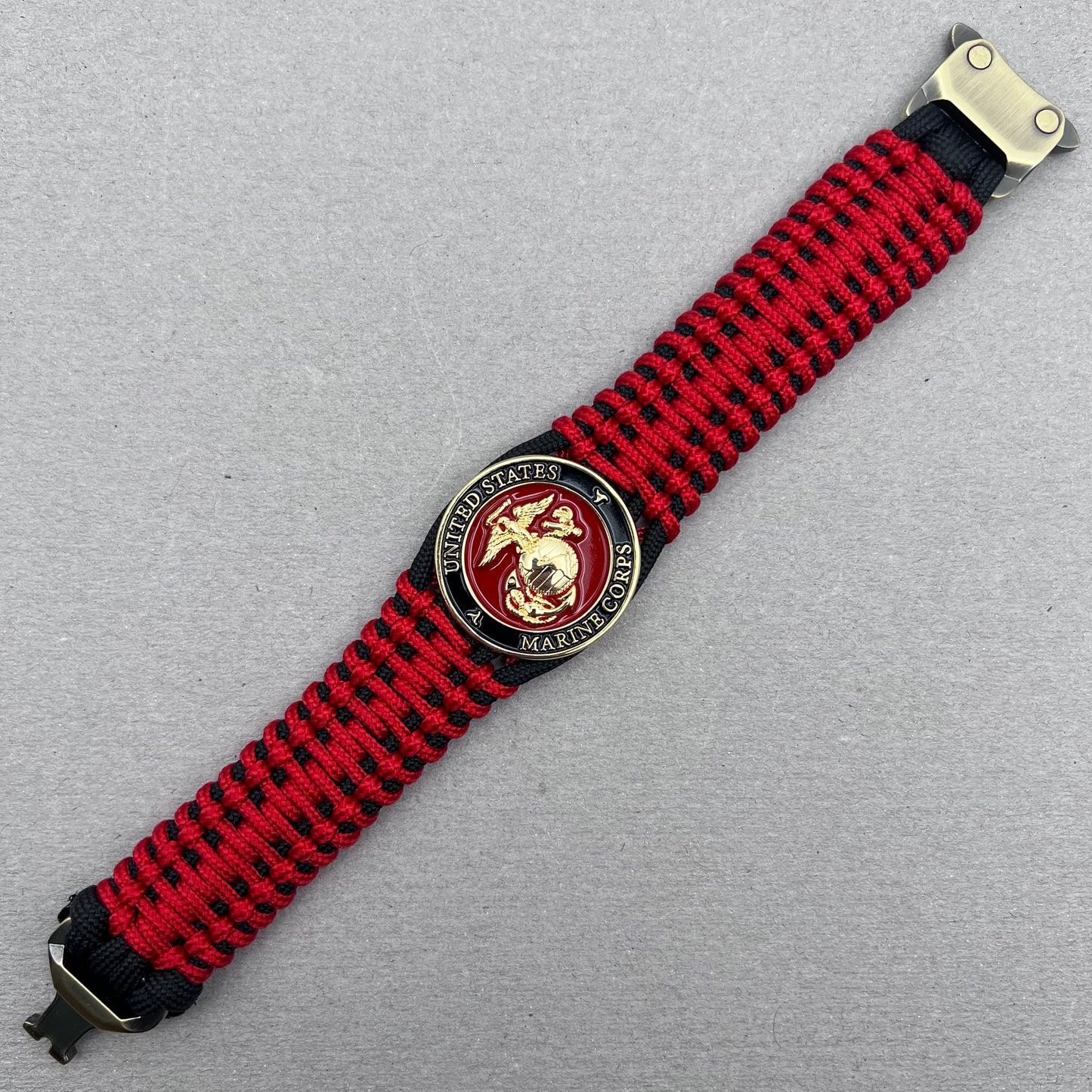 United States Marine Corps paracord bracelet