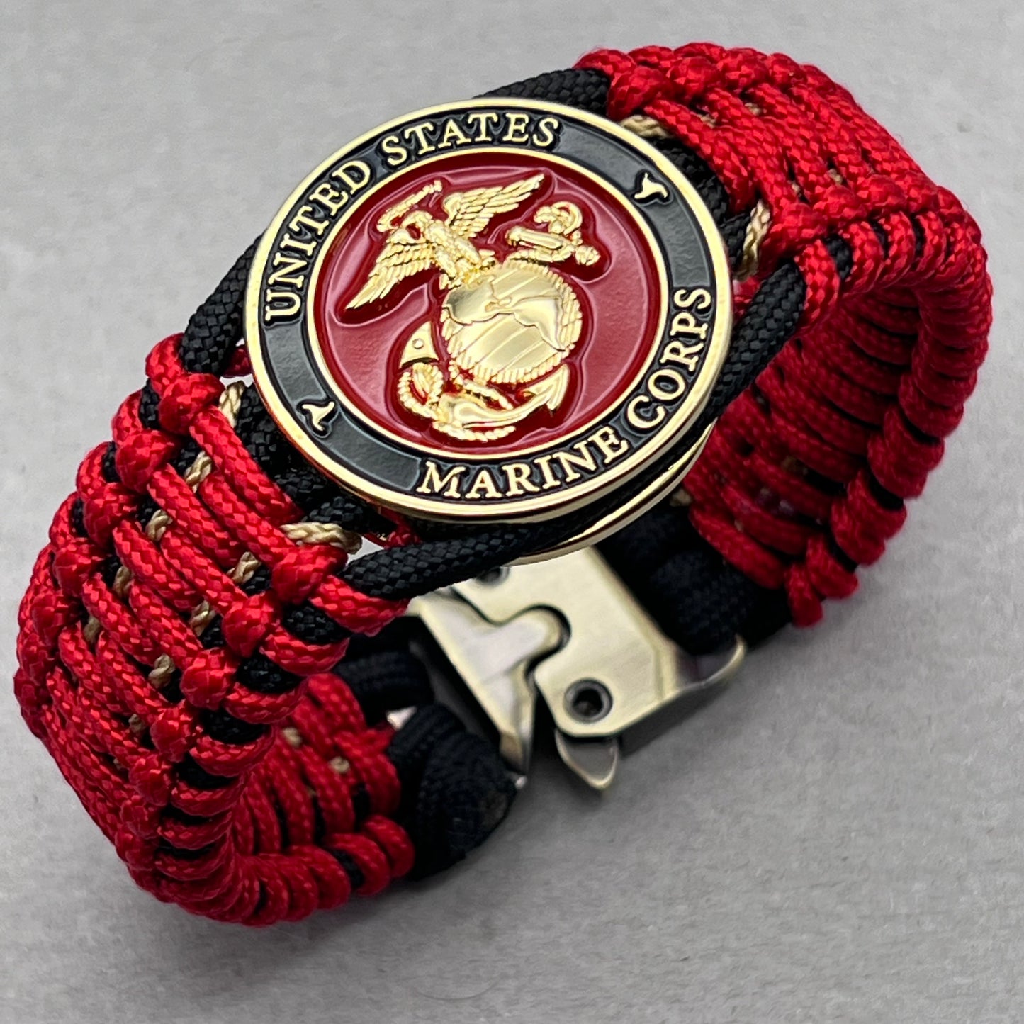 United States Marine Corps paracord bracelet