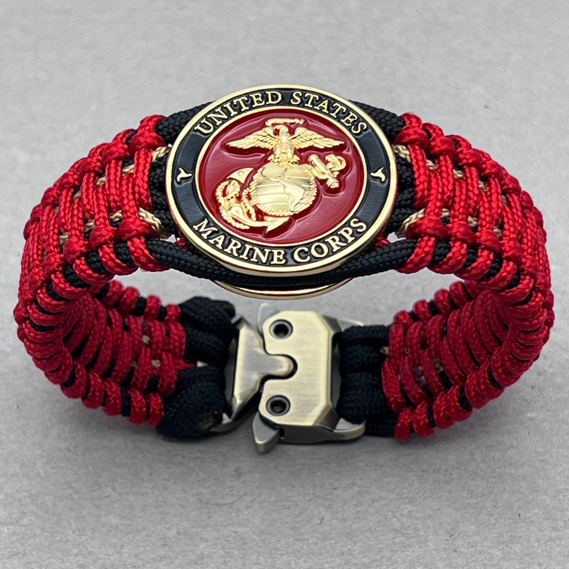 United States Marine Corps paracord bracelet