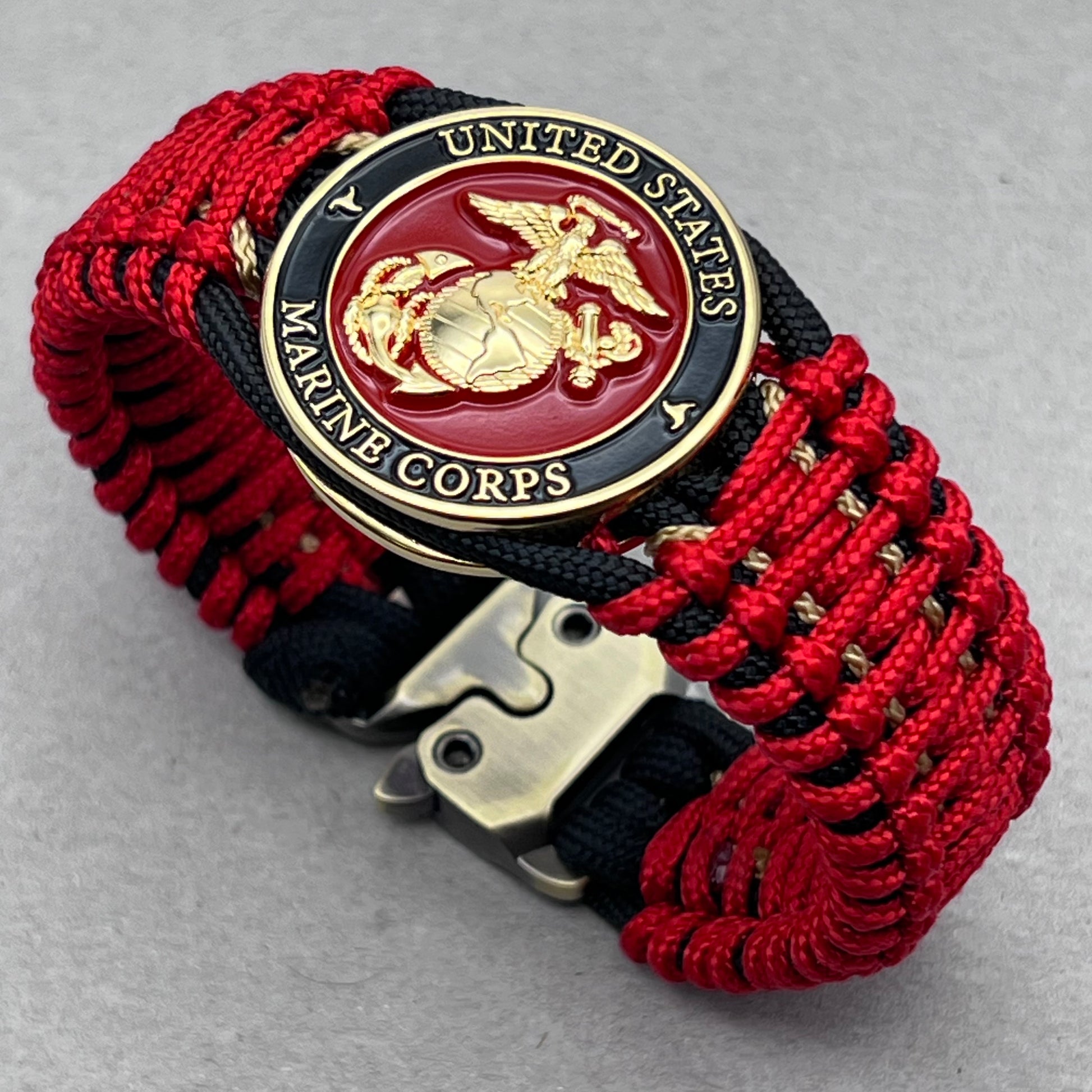 United States Marine Corps paracord bracelet