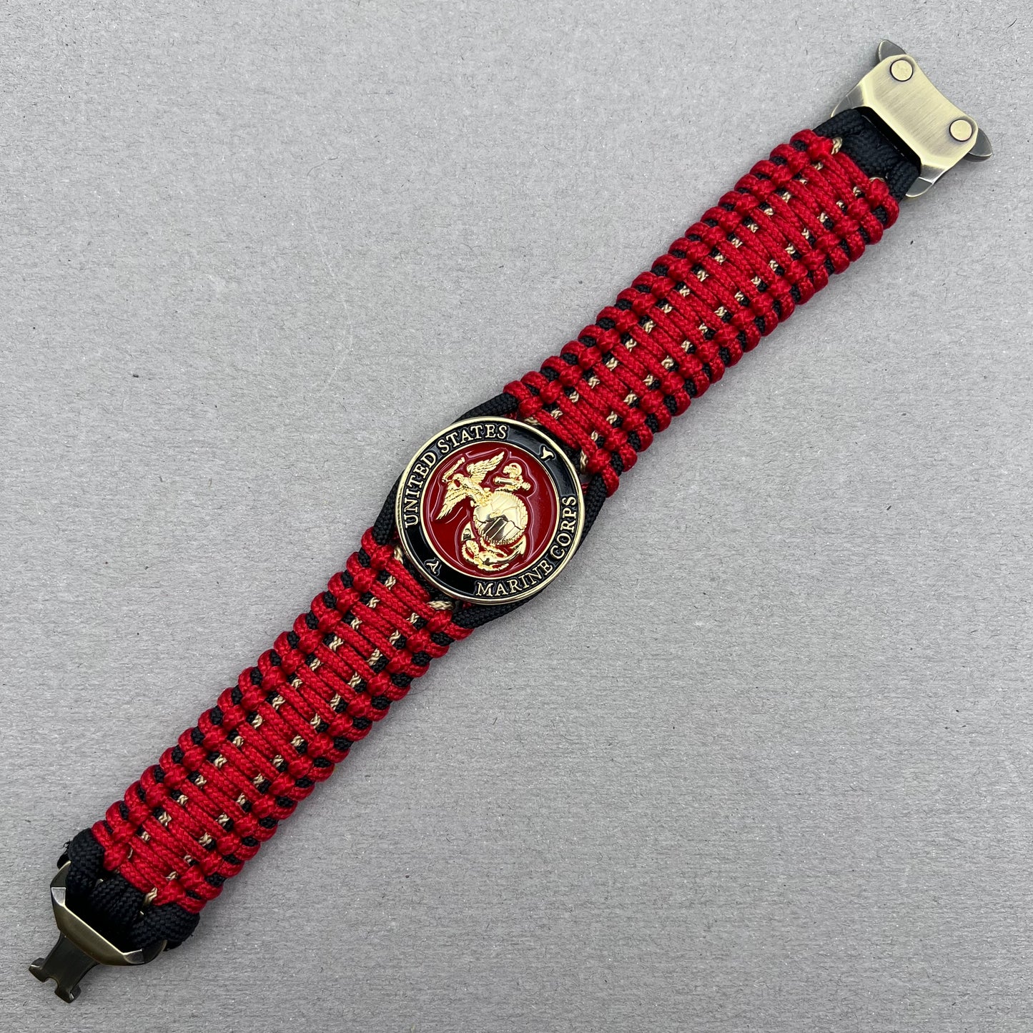 United States Marine Corps paracord bracelet