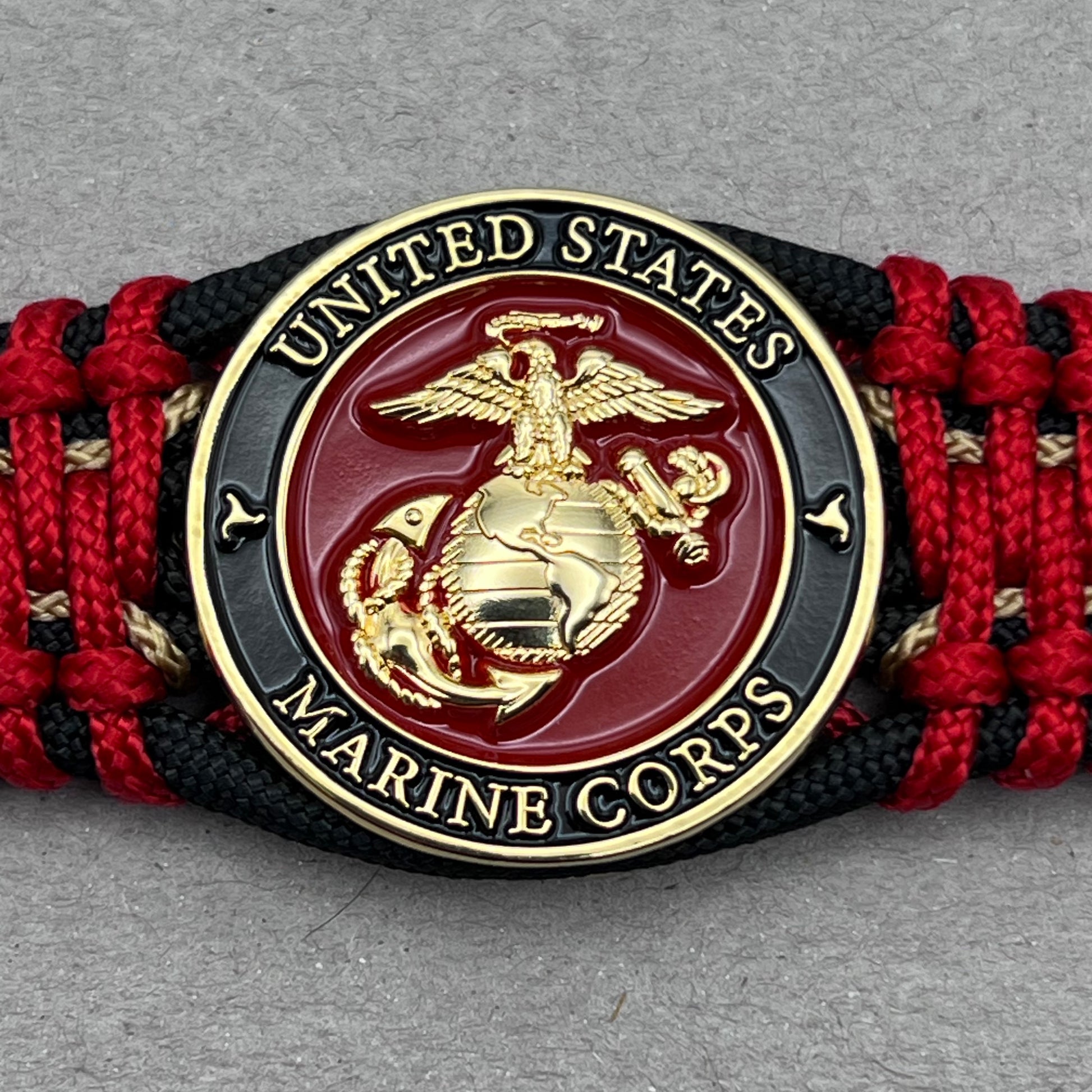 United States Marine Corps paracord bracelet