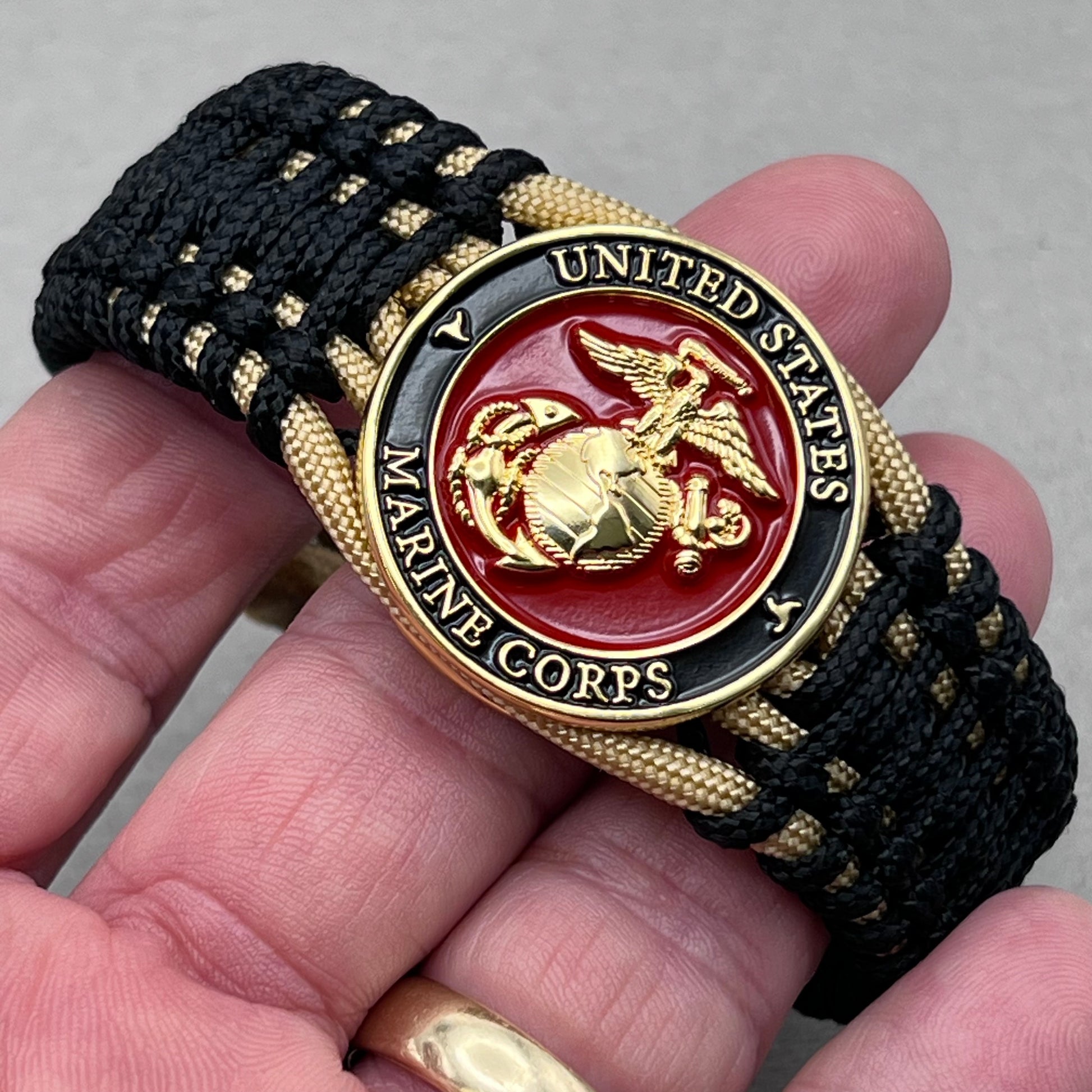 United States Marine Corps paracord bracelet