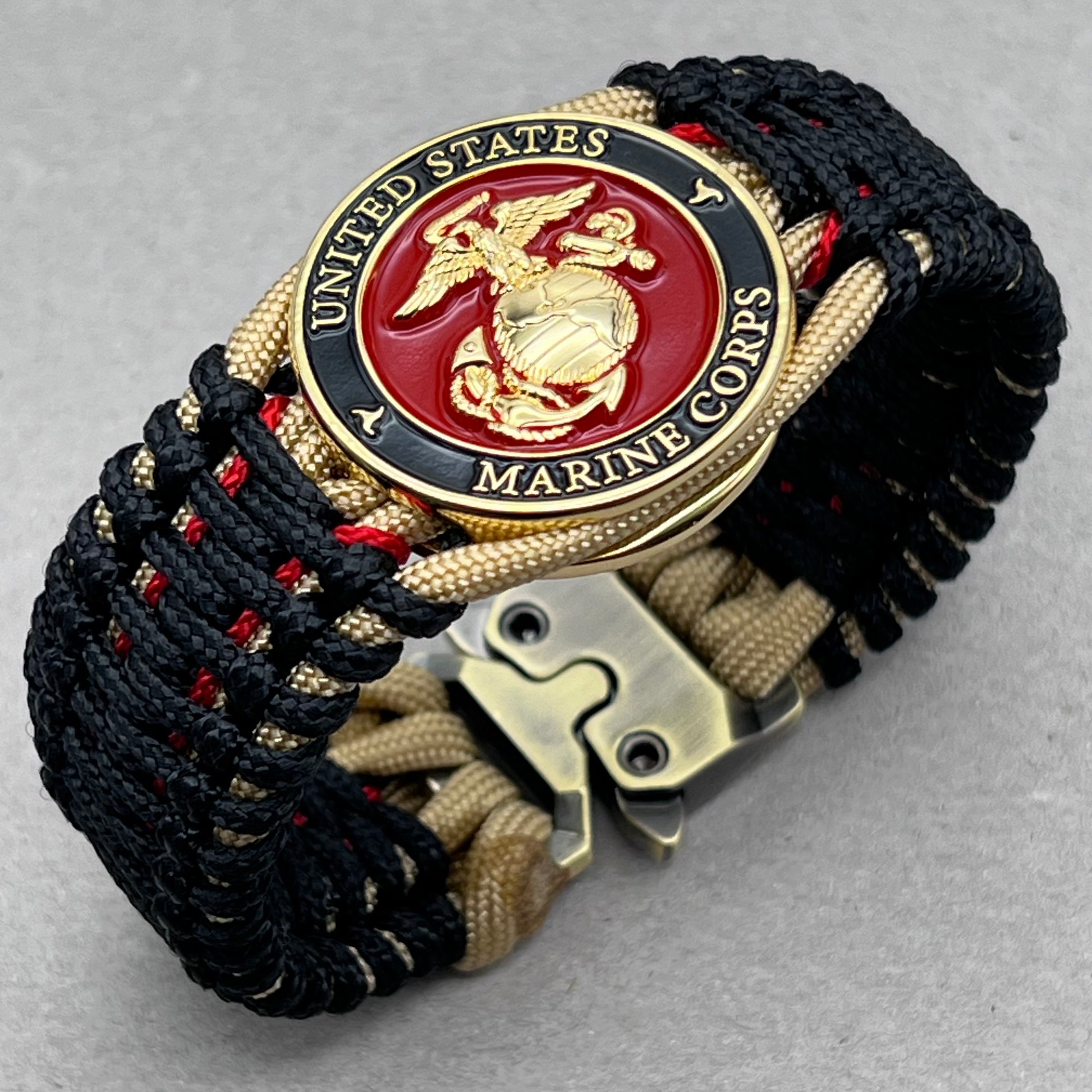 United States Marine Corps paracord bracelet