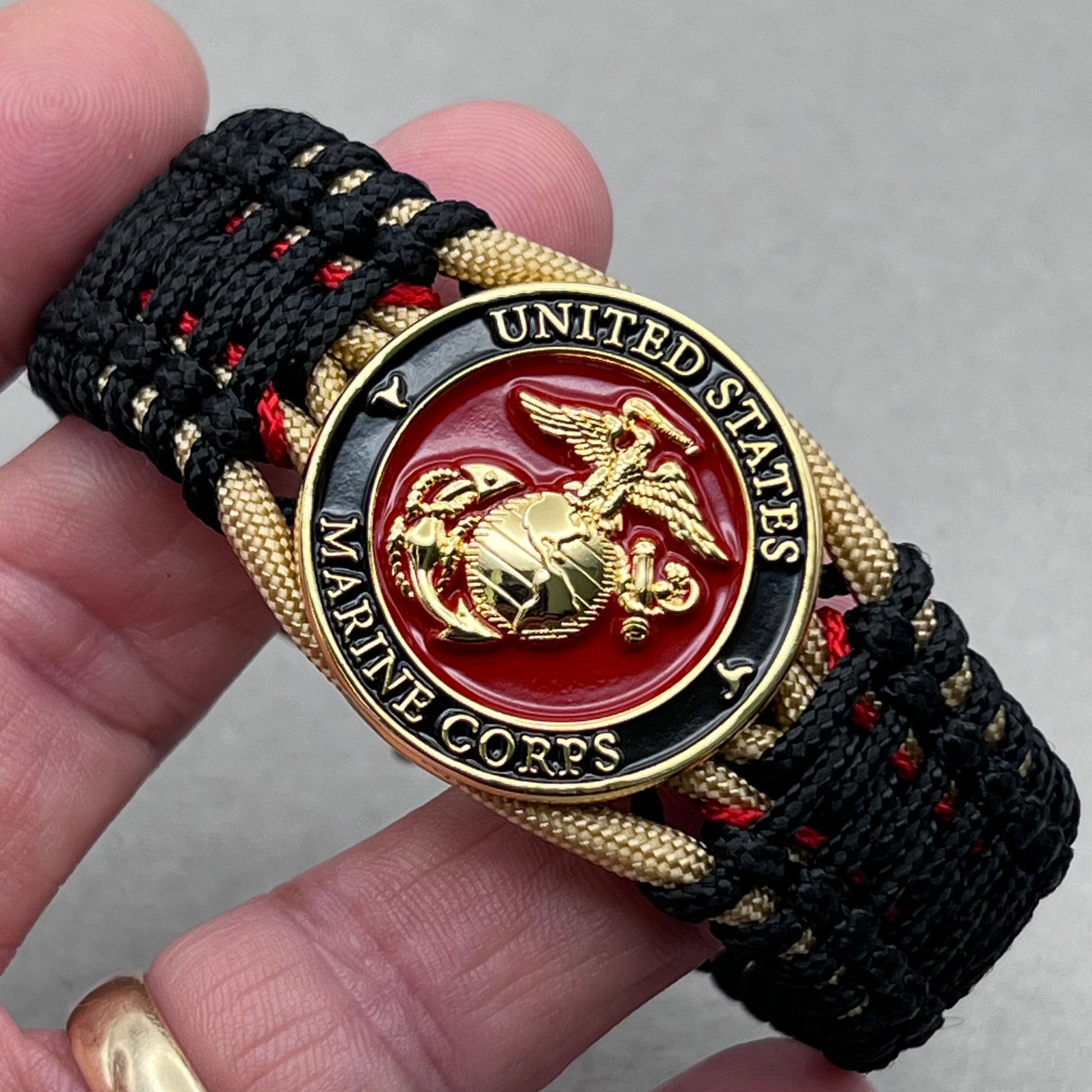 United States Marine Corps paracord bracelet