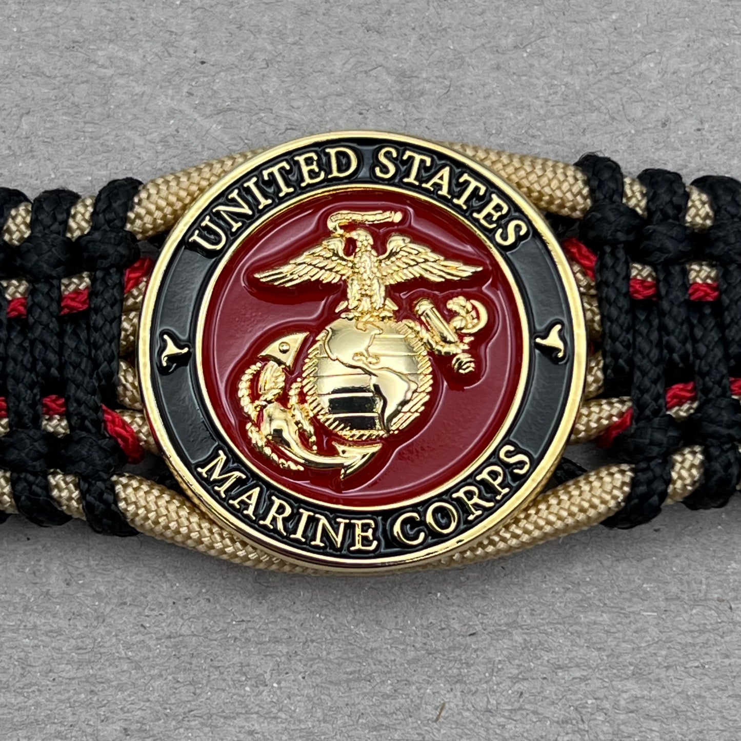 United States Marine Corps paracord bracelet