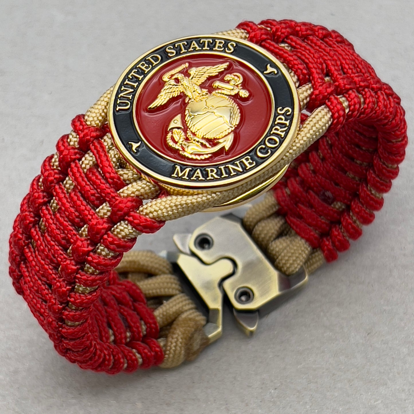 United States Marine Corps paracord bracelet