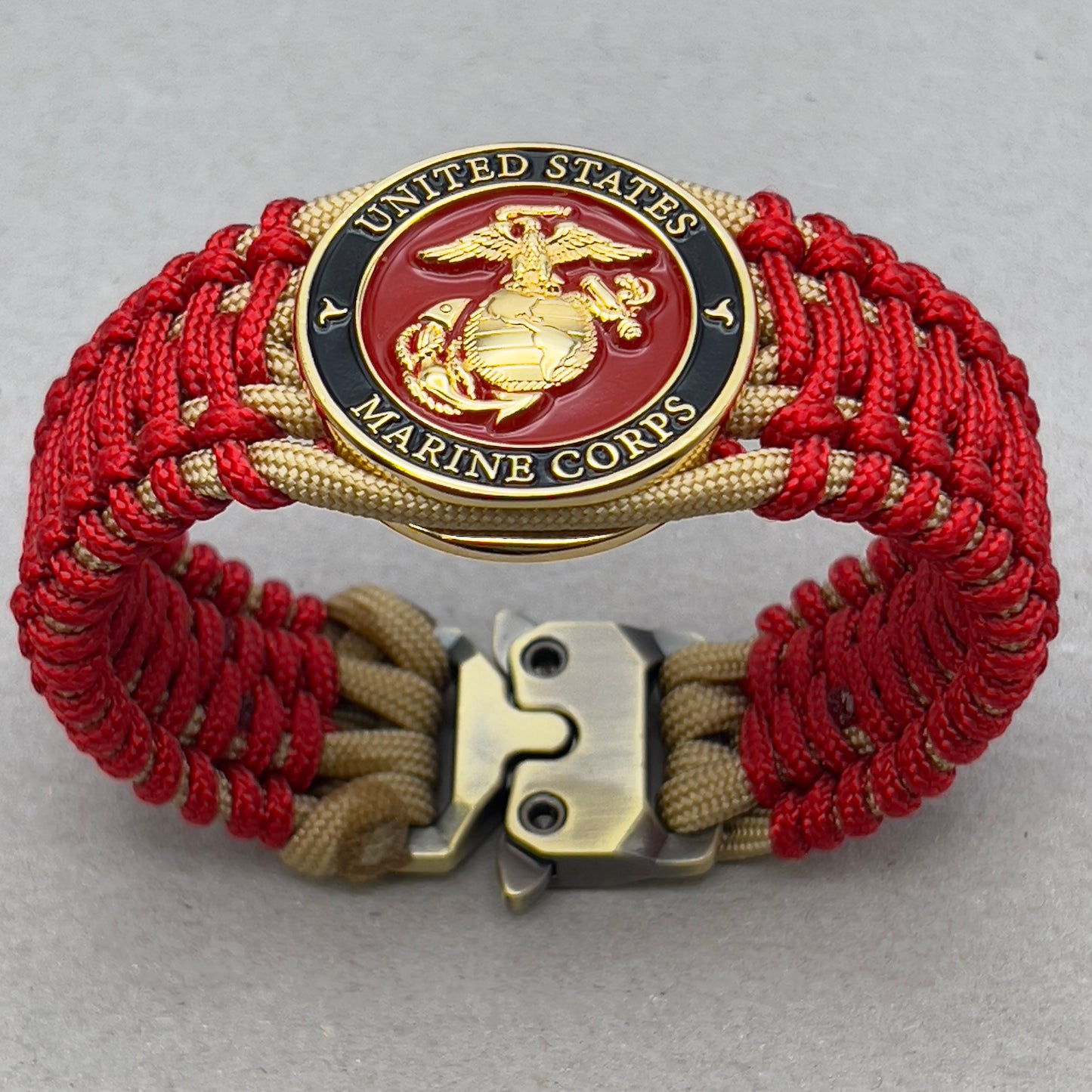 United States Marine Corps paracord bracelet