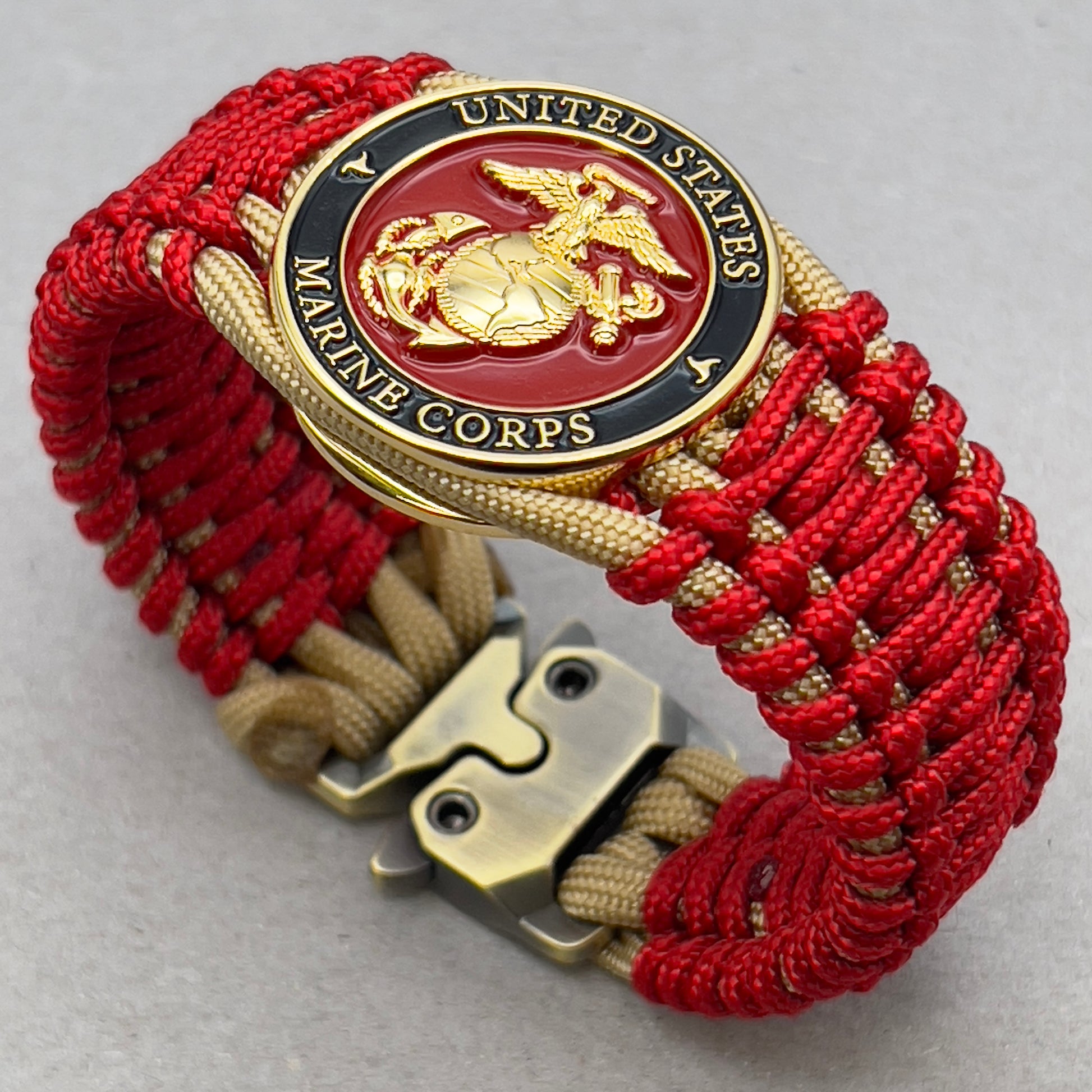 United States Marine Corps paracord bracelet