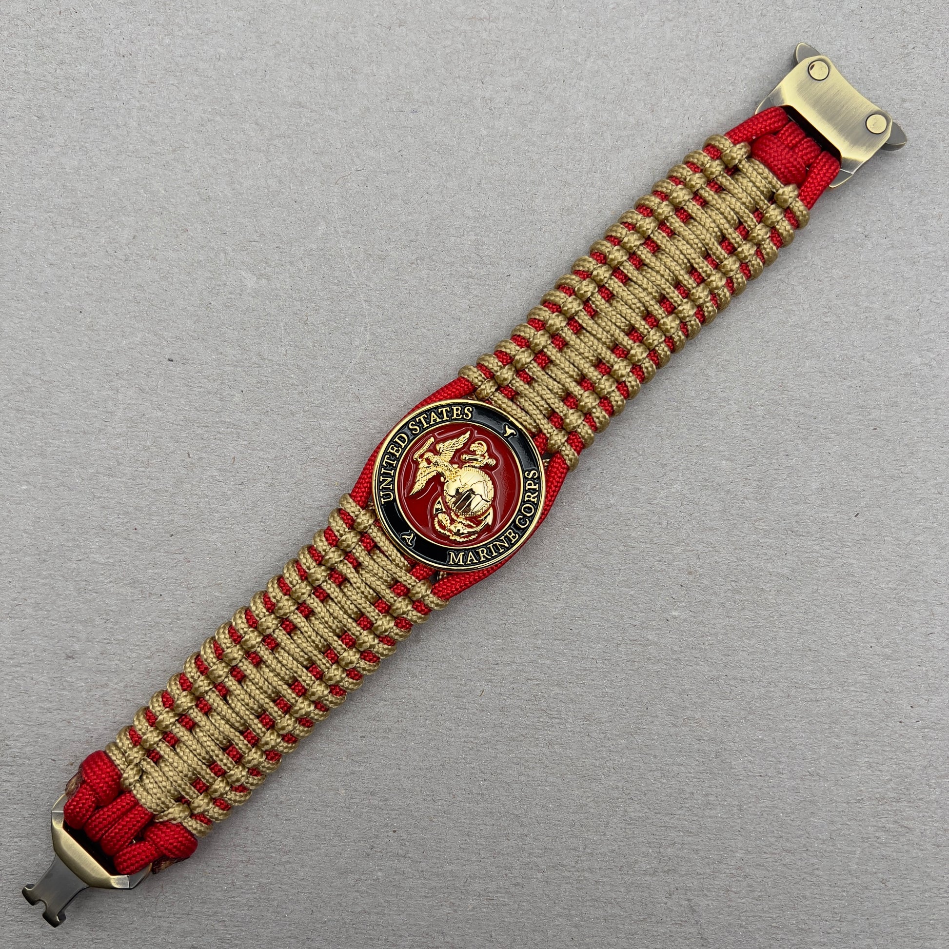 United States Marine Corps paracord bracelet