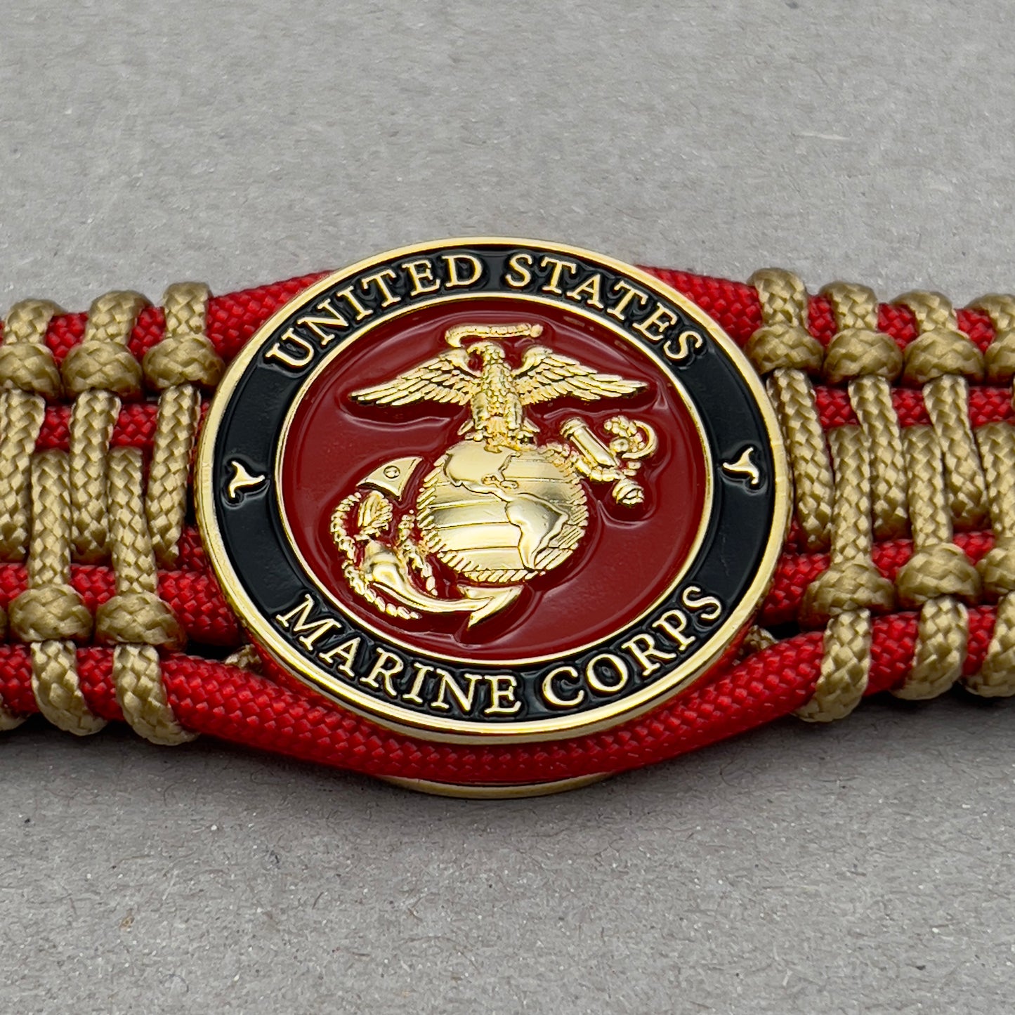 United States Marine Corps paracord bracelet