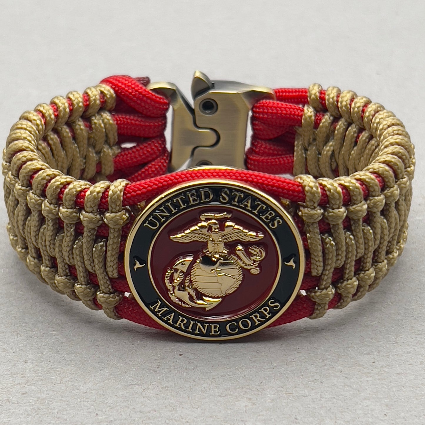 United States Marine Corps paracord bracelet