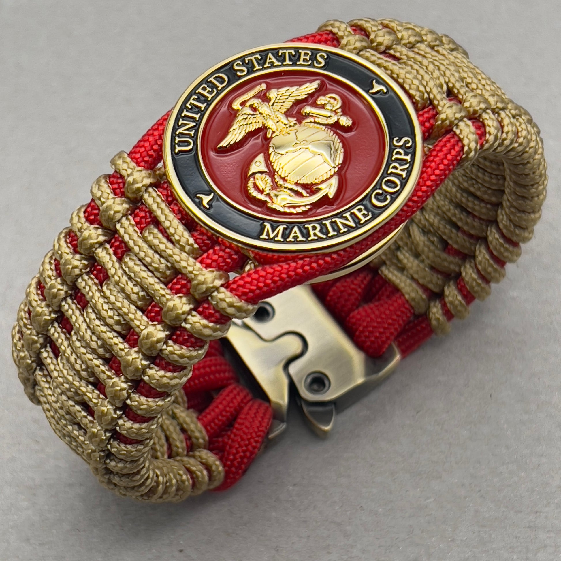 United States Marine Corps paracord bracelet