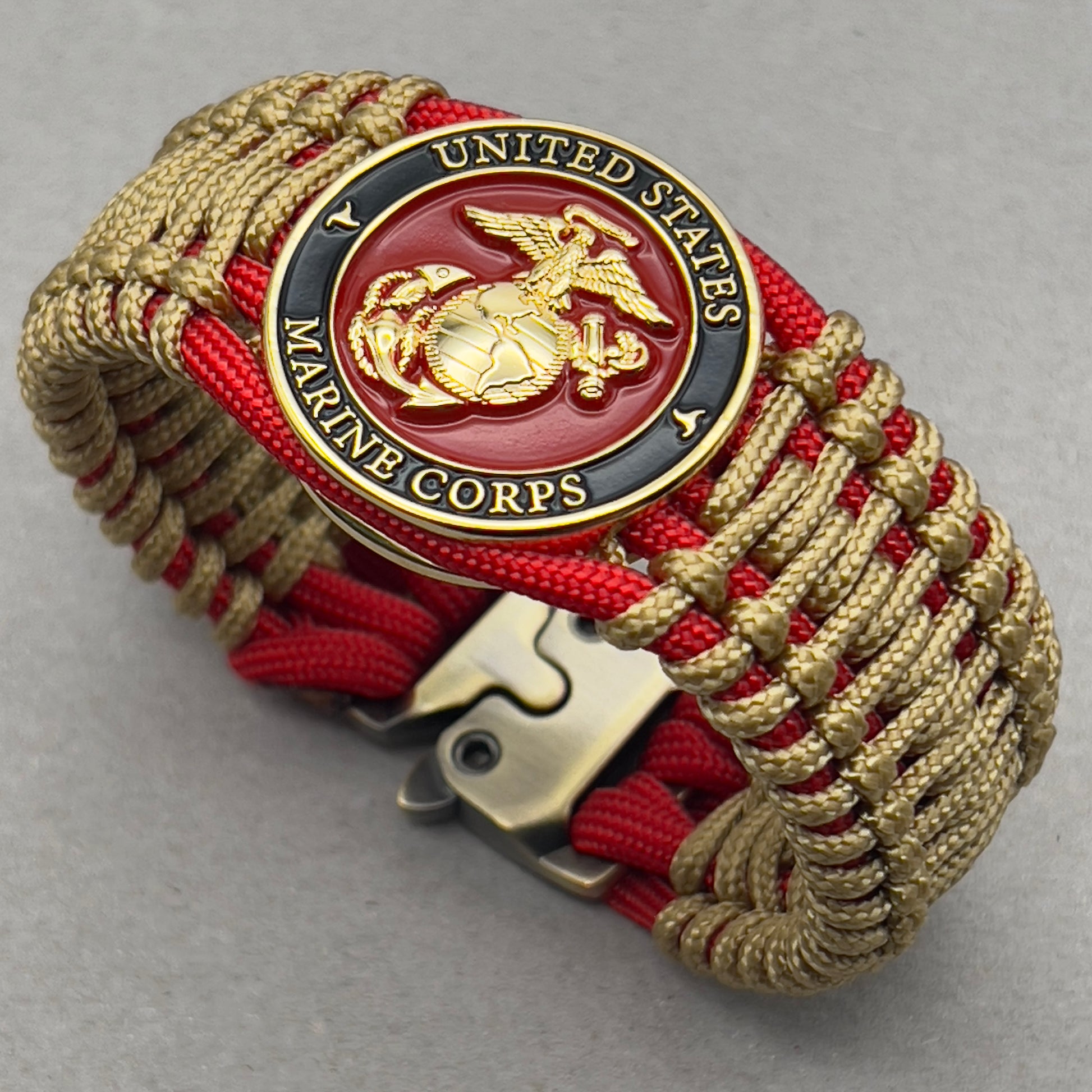 United States Marine Corps paracord bracelet