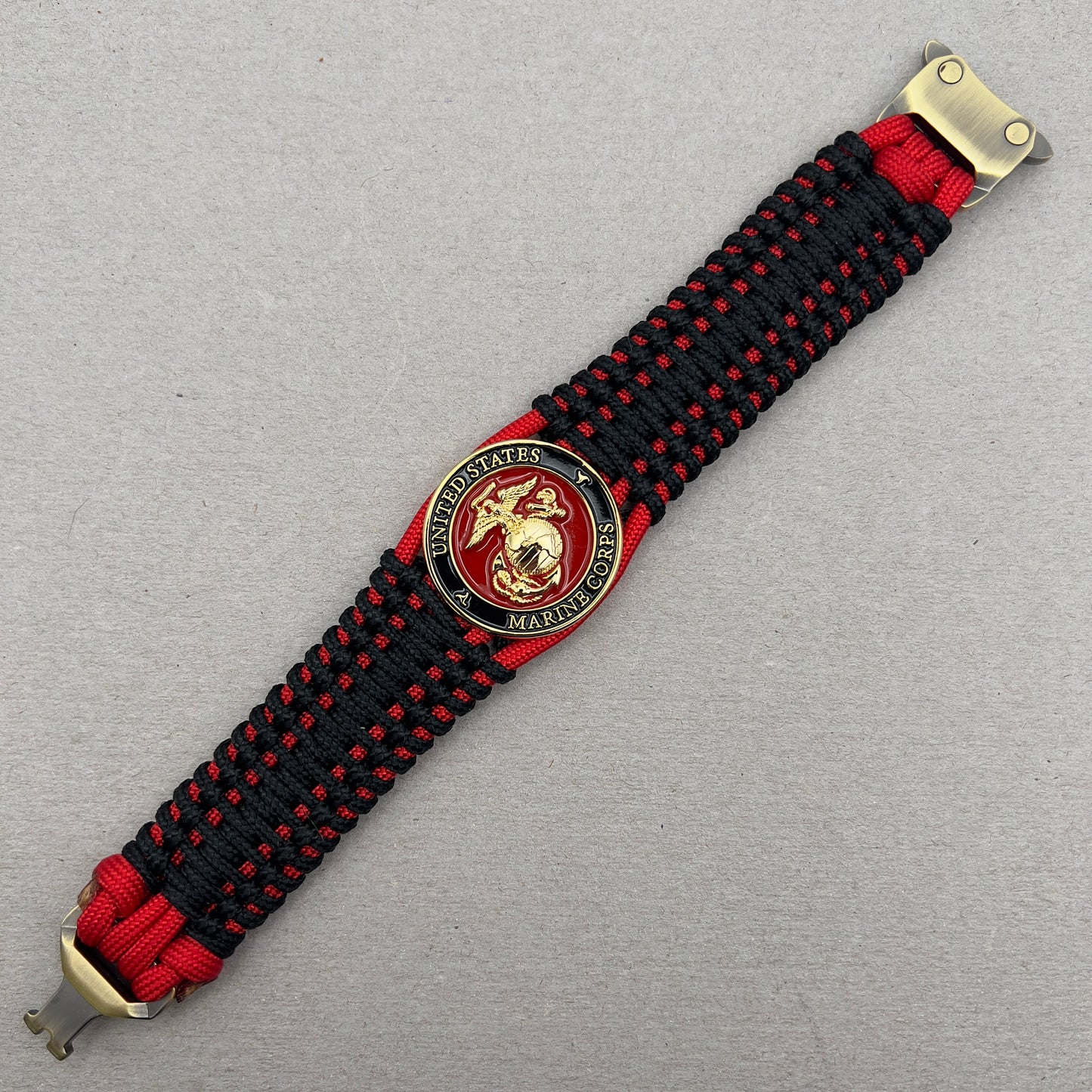 United States Marine Corps paracord bracelet