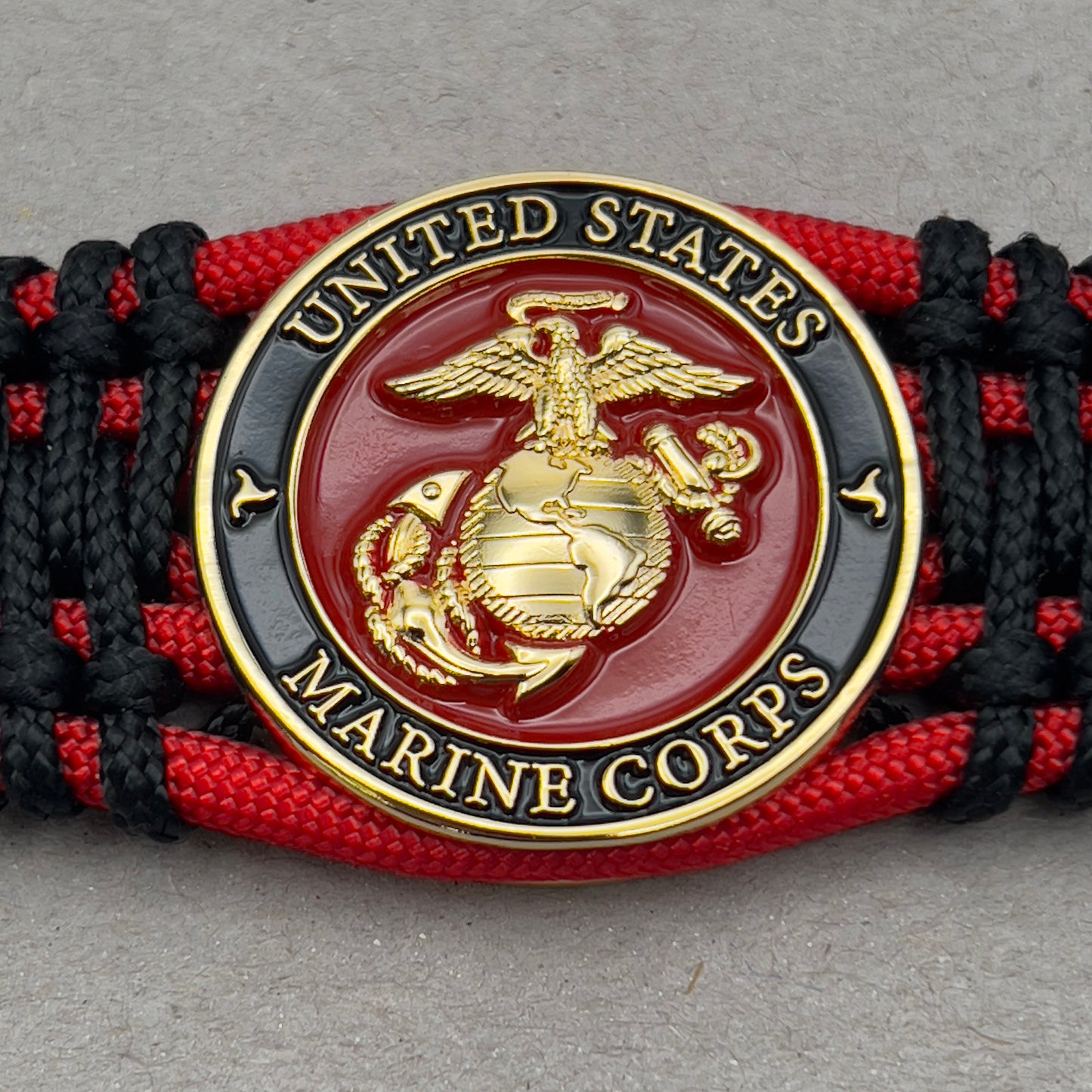 United States Marine Corps paracord bracelet