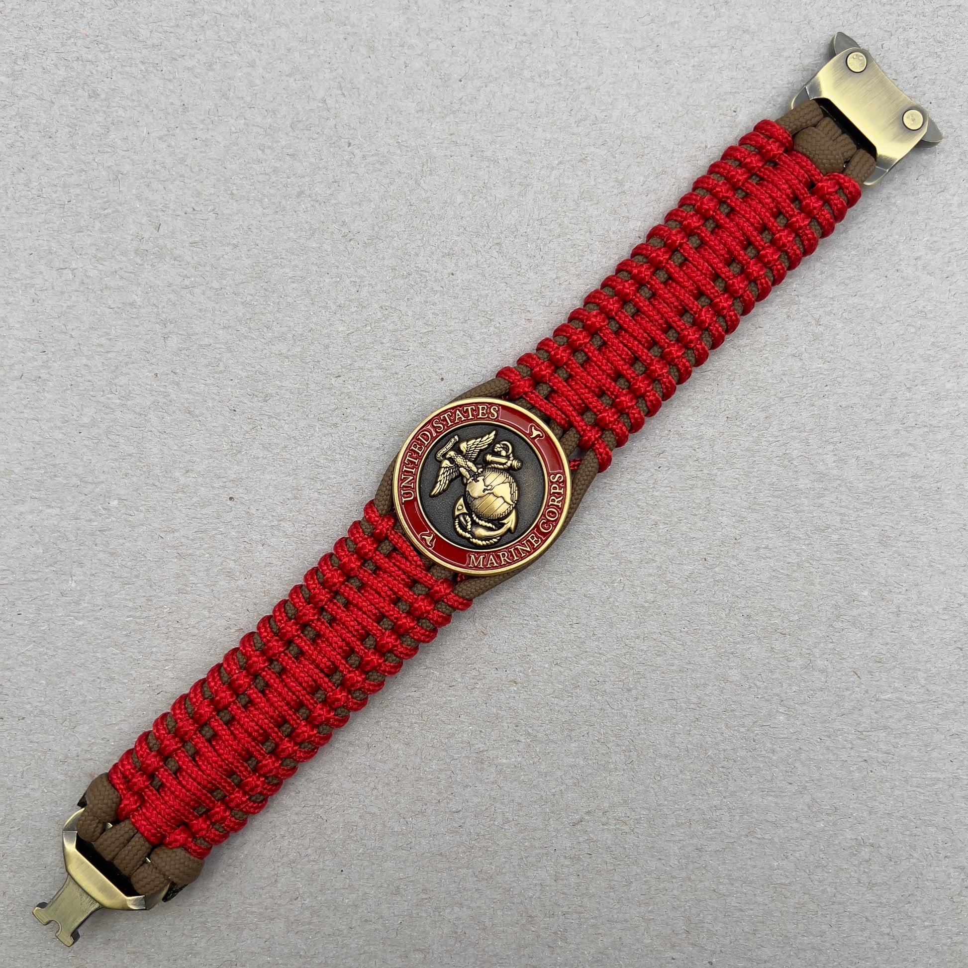 United States Marine Corps paracord bracelet