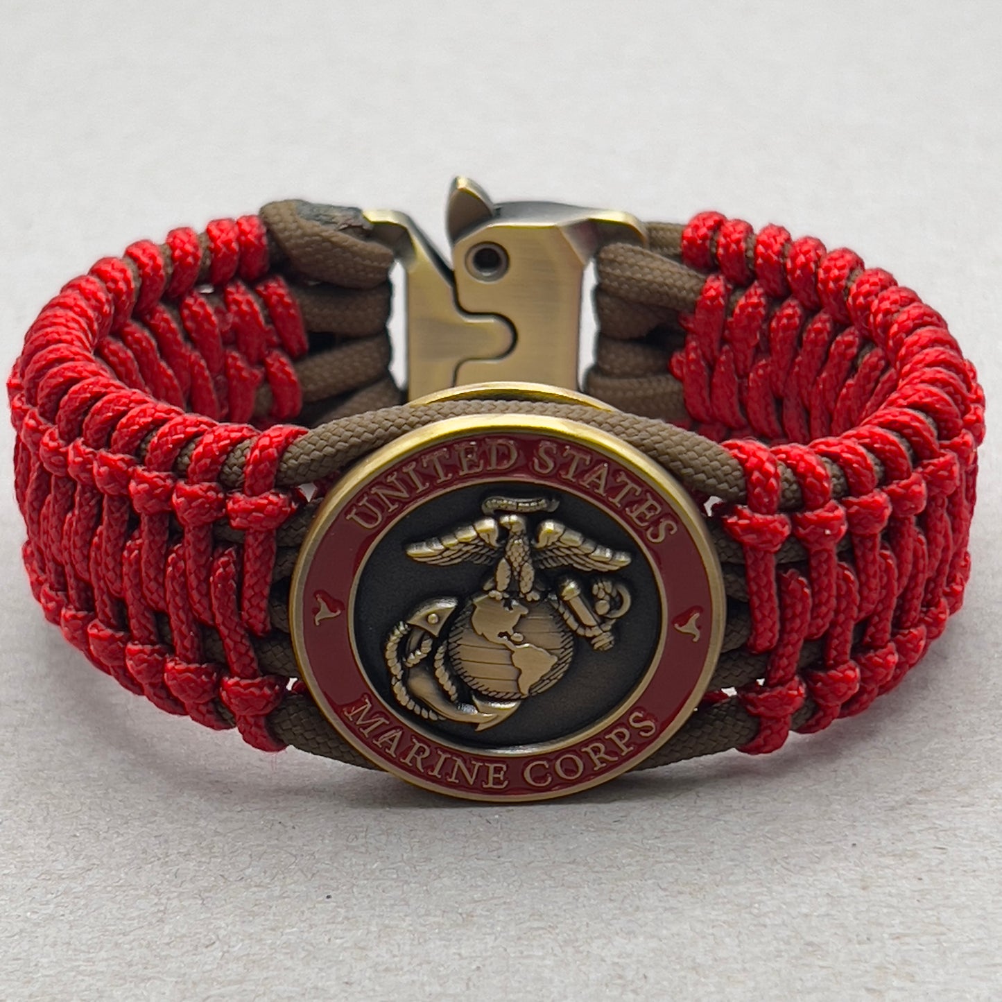 United States Marine Corps paracord bracelet