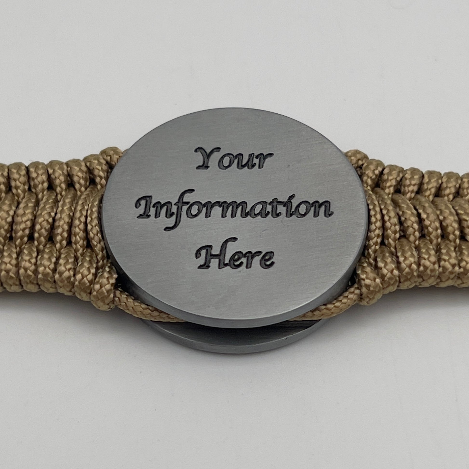 Thin, narrow, flexible and comfortable braided United States Marine Corps Iwo Jima bracelet featuring an antique silver plated UV painted Iwo Jima flag raising medallion, a gold Cobra style tactical buckle and woven with gold type-1 paracord.