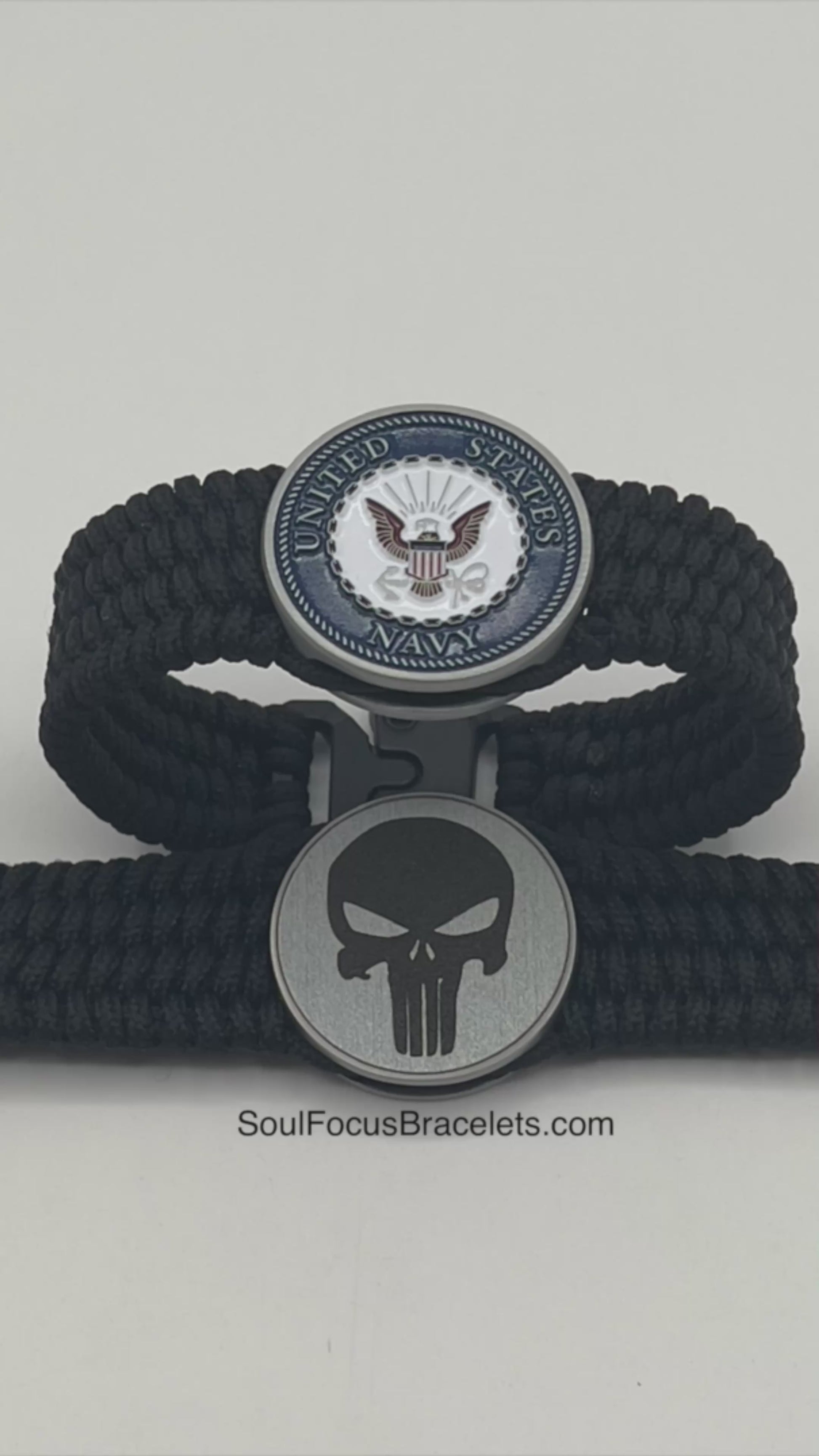 US Navy Punisher bracelet