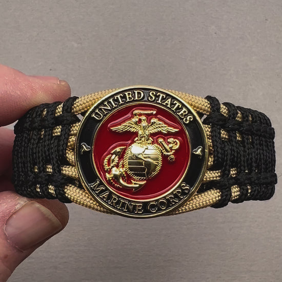 United States Marine Corps paracord bracelet